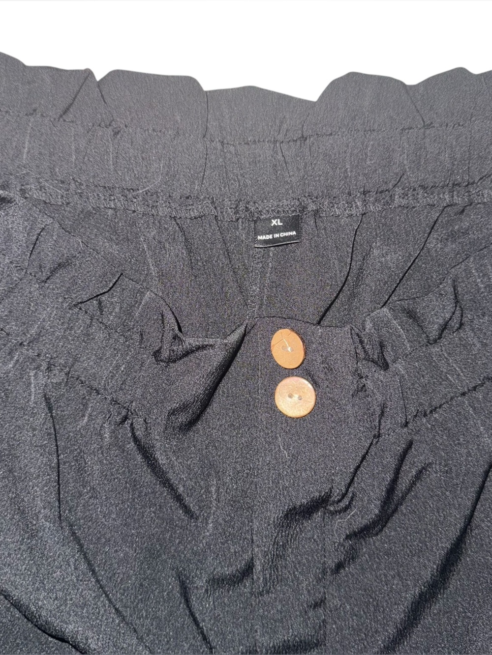 SHEIN Paper-Bag Cuffed Shorts - Picture 5 of 6